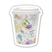 Sticker (Dinosaur Flower Tumbler)