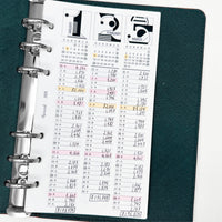 2026 Calendar Set (Personal Size)