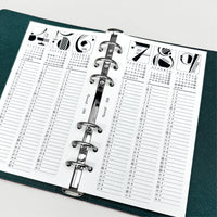 2026 Calendar Set (Personal Size)