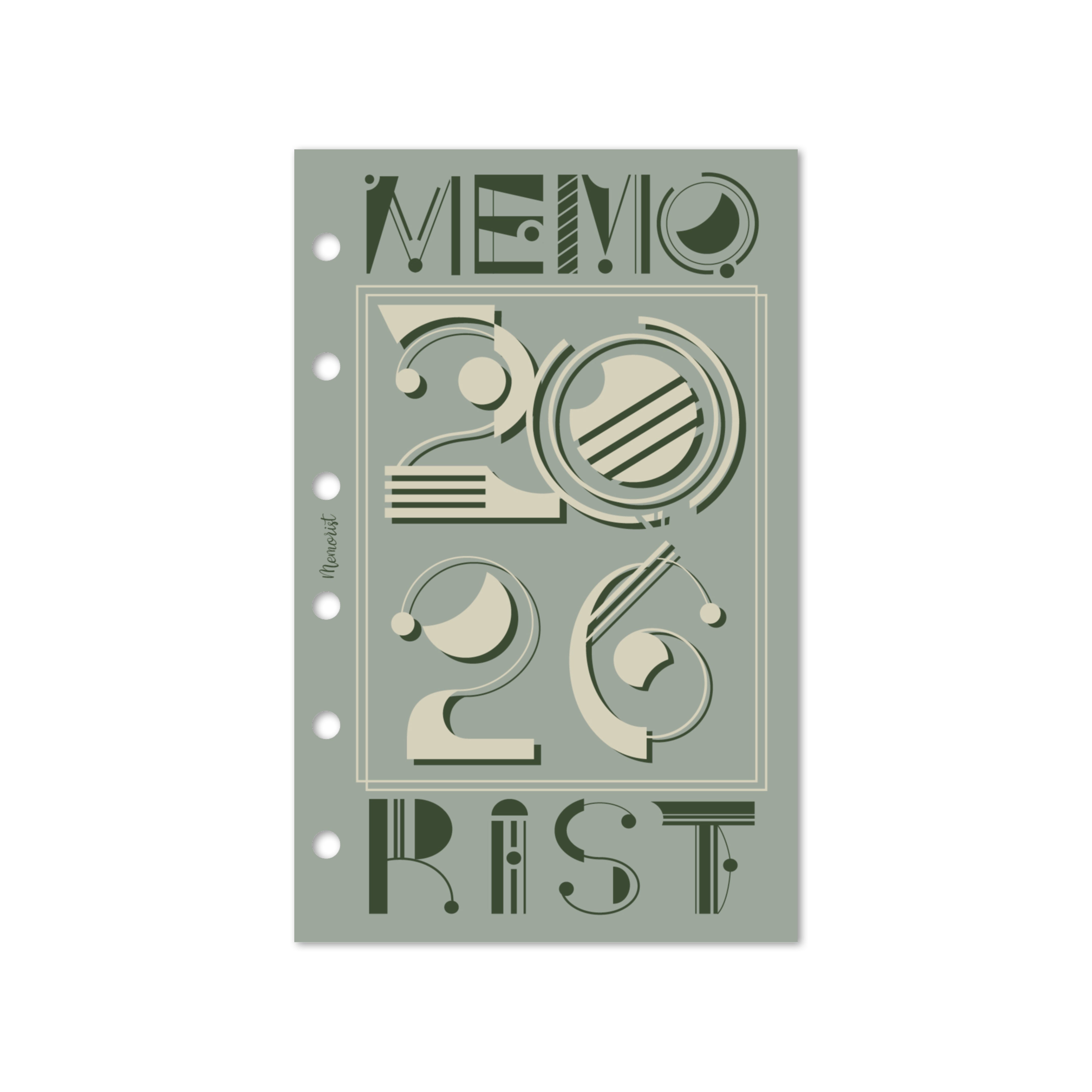 2026 Calendar Set (Pocket Size) – Memorist｜メモリスト