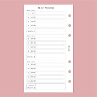 Habit Tracker 90 (Personal Size)