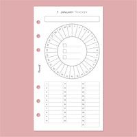 Habit Tracker COLOR (Personal Size)