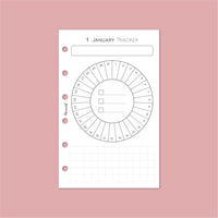ハビットトラッカー COLOR (ミニ6サイズ)