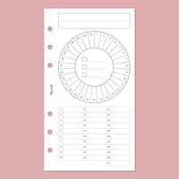 Habit Tracker COLOR (Personal Size)