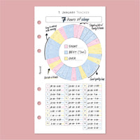 Habit Tracker COLOR (Personal Size)