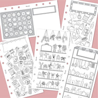 Habit Tracker ITEMS (Personal Size)