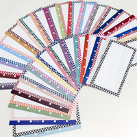 Chequered Frame Grid Memo (M5 Size)