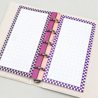 Chequered Frame Grid Memo (M5 Size)