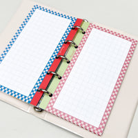 Chequered Frame Grid Memo (M5 Size)