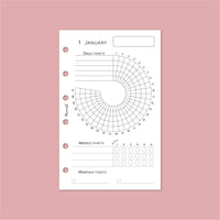 ハビットトラッカー MULTI (ミニ6サイズ)
