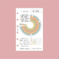 ハビットトラッカー MULTI (ミニ6サイズ)