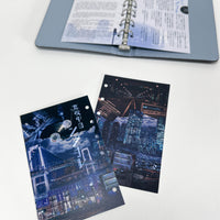 Paper Divider【Midnight Signal】 (Pocket Size)