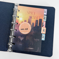 Paper Divider【Spicy Sunset】 (Pocket Size)