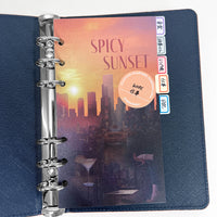 Paper Divider【Spicy Sunset】 (Personal Size)