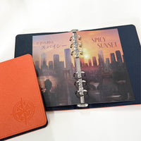 Paper Divider【Spicy Sunset】 (Personal Size)