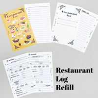 Restaurant Log (Pocket Size)