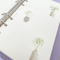 always smile... コラボ スタンプメモ リフィル(バイブルサイズ リフィル)+ スタンプセット