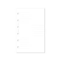 スタンプメモ リフィル(ミニ6サイズ リフィル)