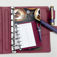 Premium Refill Daily Schedule (Pocket Size)