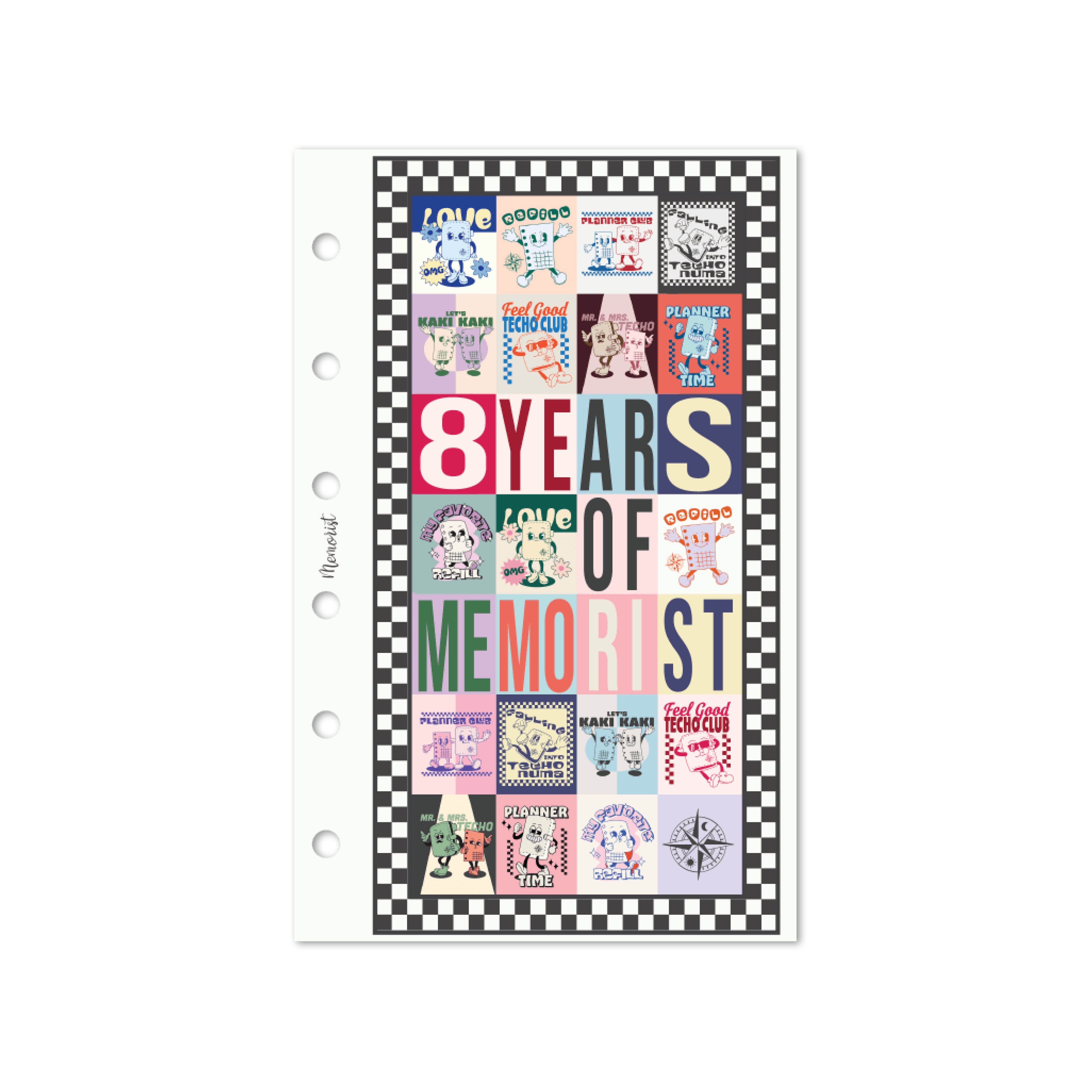 メモリスト8周年記念リフィル（ミニ6サイズ リフィル） – Memorist