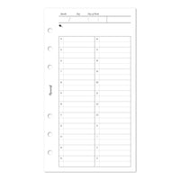 Daily Schedule Refill (Personal Size Refill)