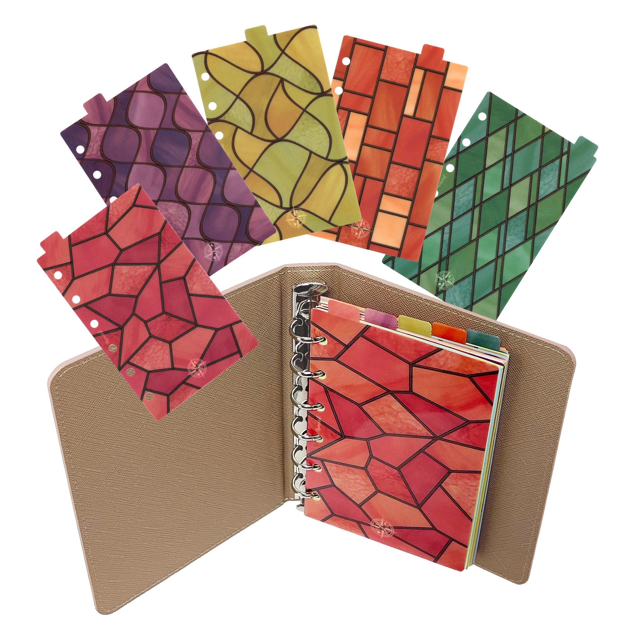 ディバイダー【ステンドガラス柄】（ミニ6サイズ） – Memorist｜メモ