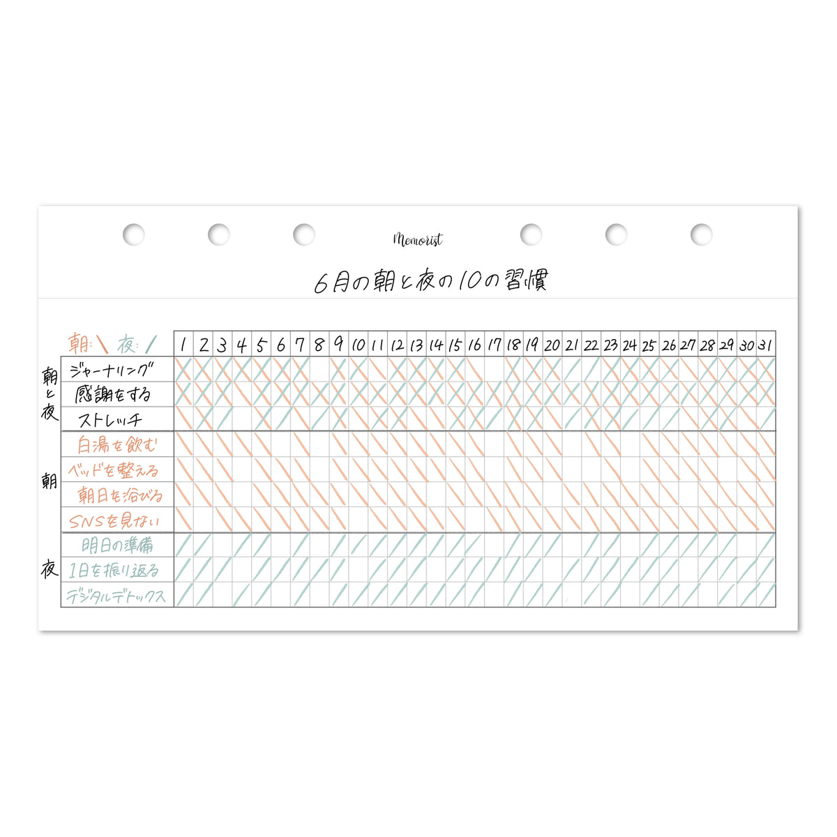 朝と夜の整う習慣