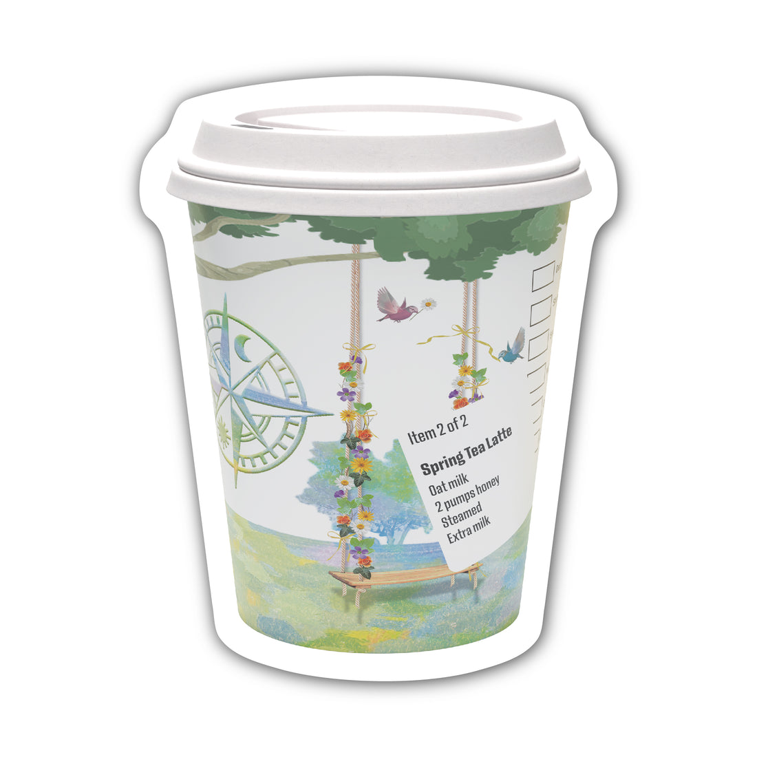 Sticker (Spring Swing Tumbler)