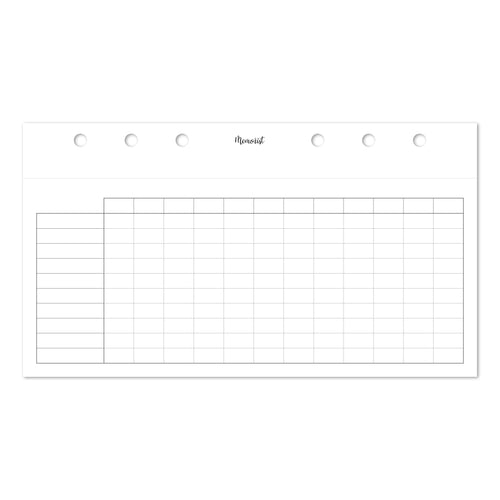 Chart 12 (Personal Size)