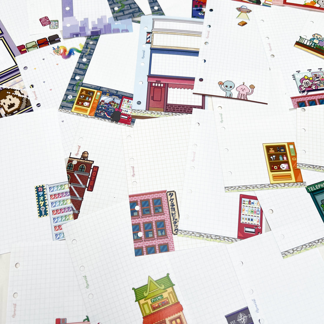 TAKECHIYO Collab Pocket Love Design Refill (M5 Size)