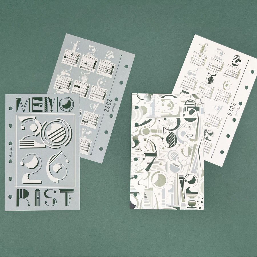 2026 Calendar Set (Pocket Size)