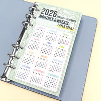 2026 レイヤースケジュール（バイブルリフィル）