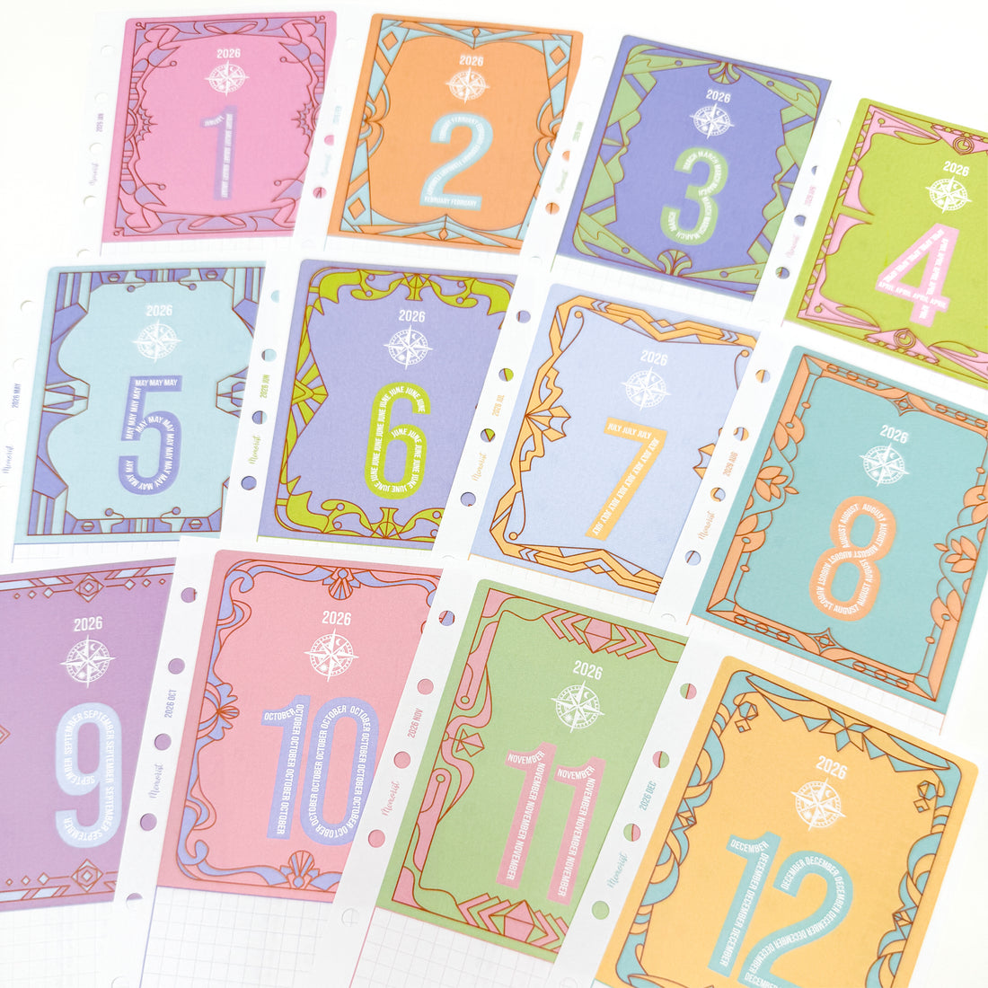 2026 Layer Schedule (Pocket Size Refill)