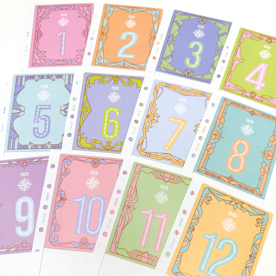 2026 Layer Schedule (Pocket Size Refill)