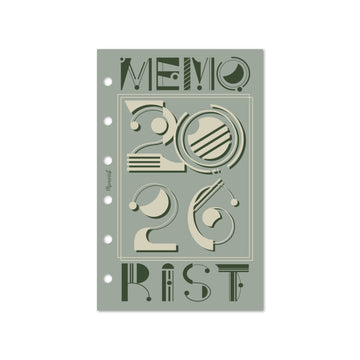 2026年 カレンダーセット（ミニ６サイズ リフィル）