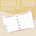 2027 Double Door Monthly (M5 Size)