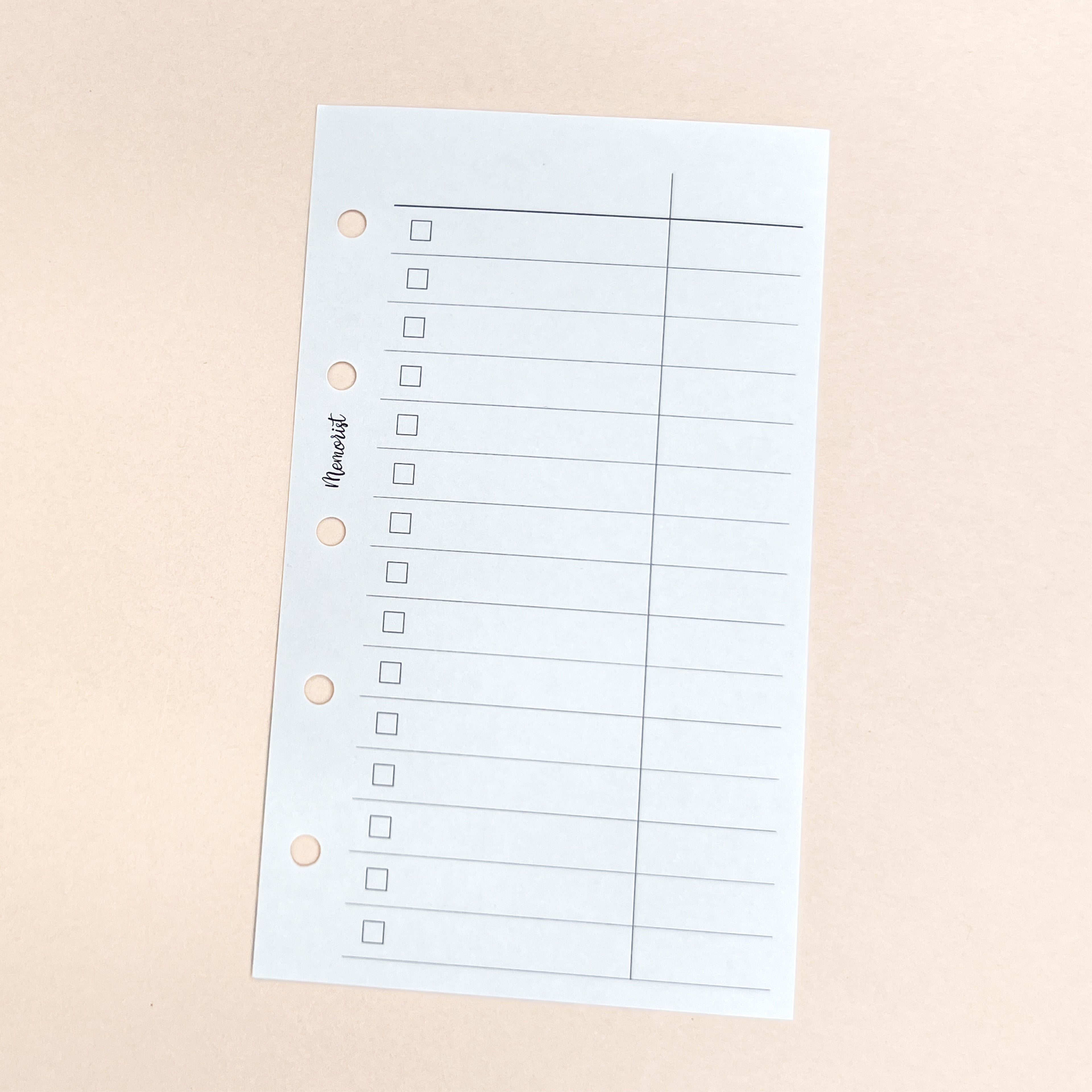 To-Do List (M5 Size)