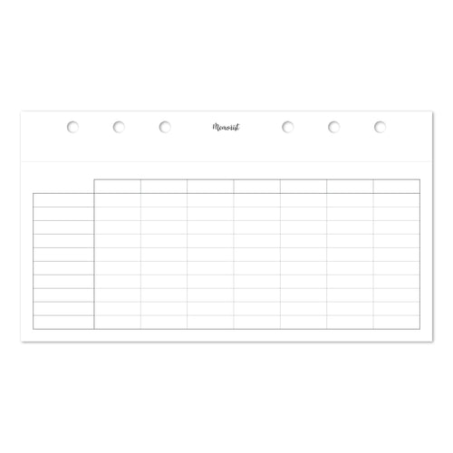 Chart 7 (Personal Size)