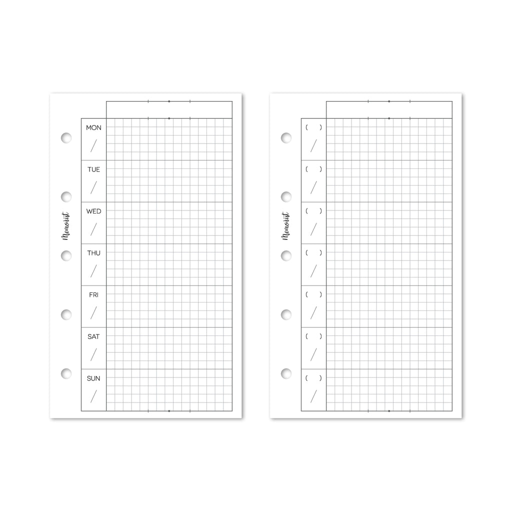 Vertical Weekly (M5 Size)
