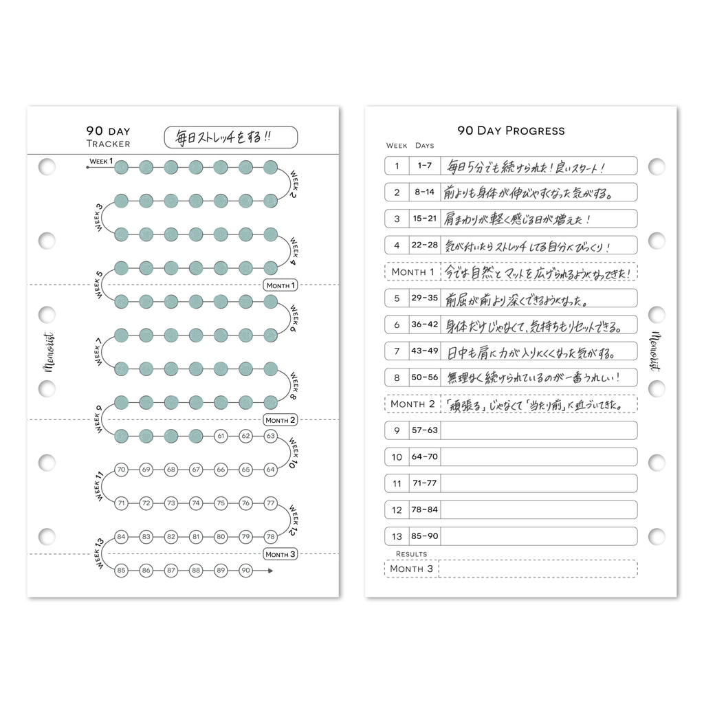 Habit Tracker 90 (Pocket Size)