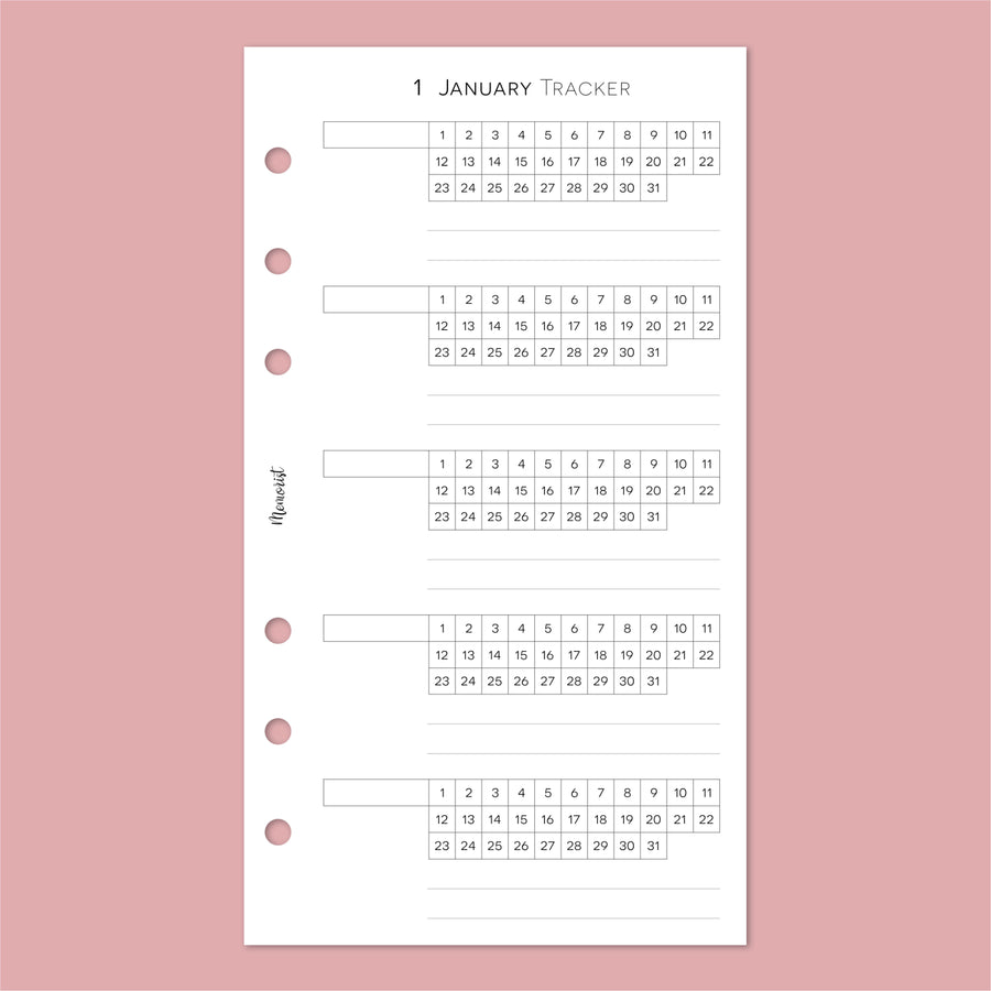 Habit Tracker BASIC (Personal Size)