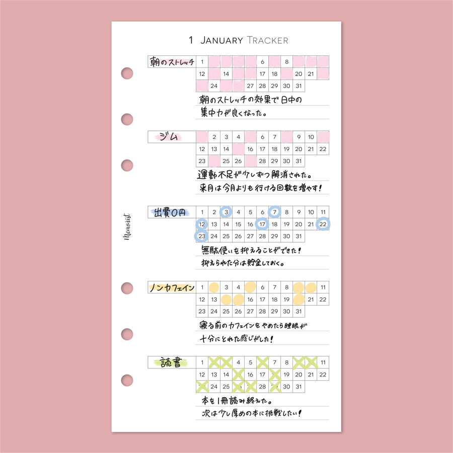 Habit Tracker BASIC (Personal Size)