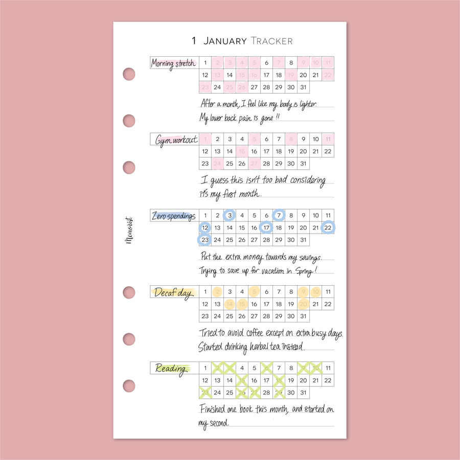 Habit Tracker BASIC (Personal Size)