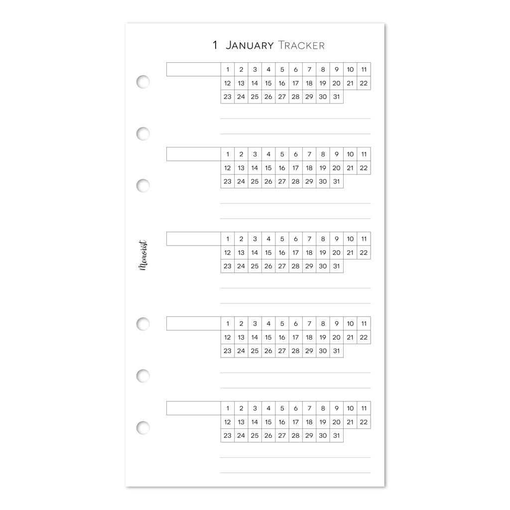 Habit Tracker BASIC (Personal Size)
