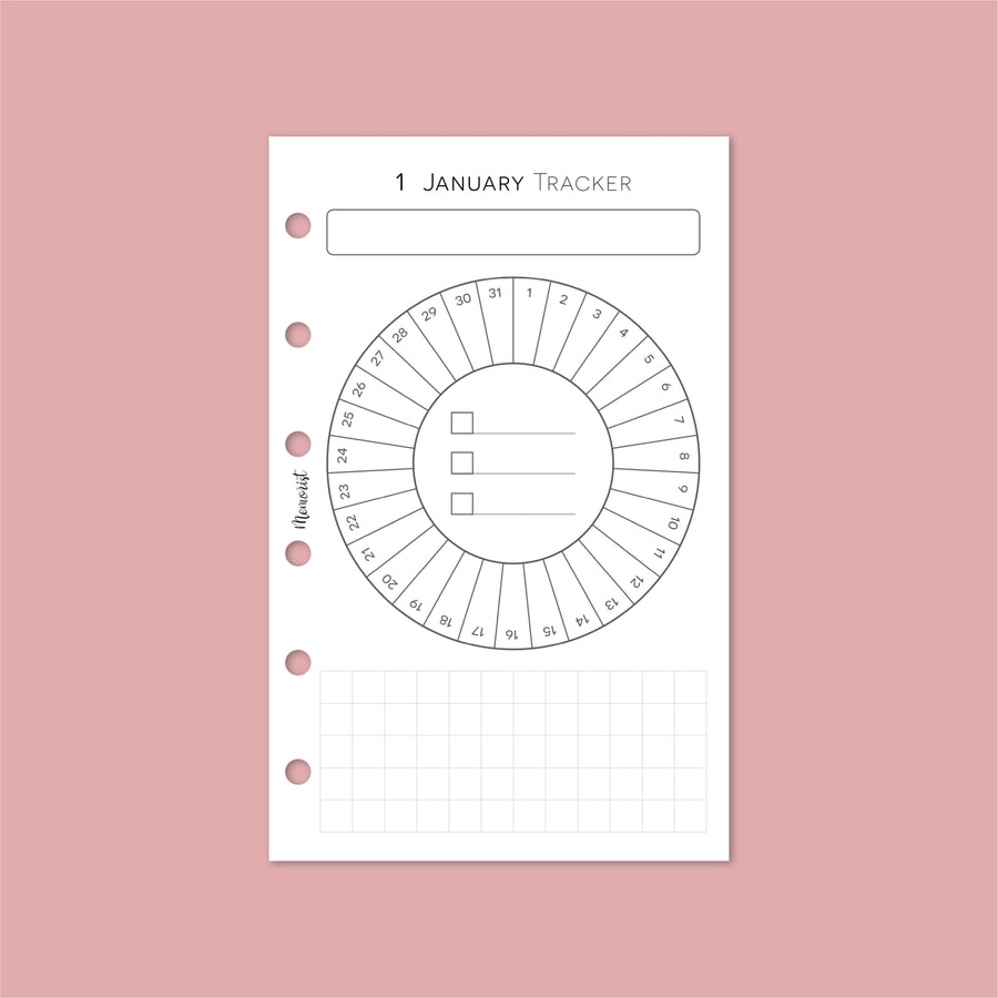Habit Tracker COLOR (Pocket Size)