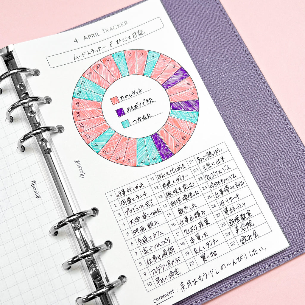 Habit Tracker COLOR (Personal Size)