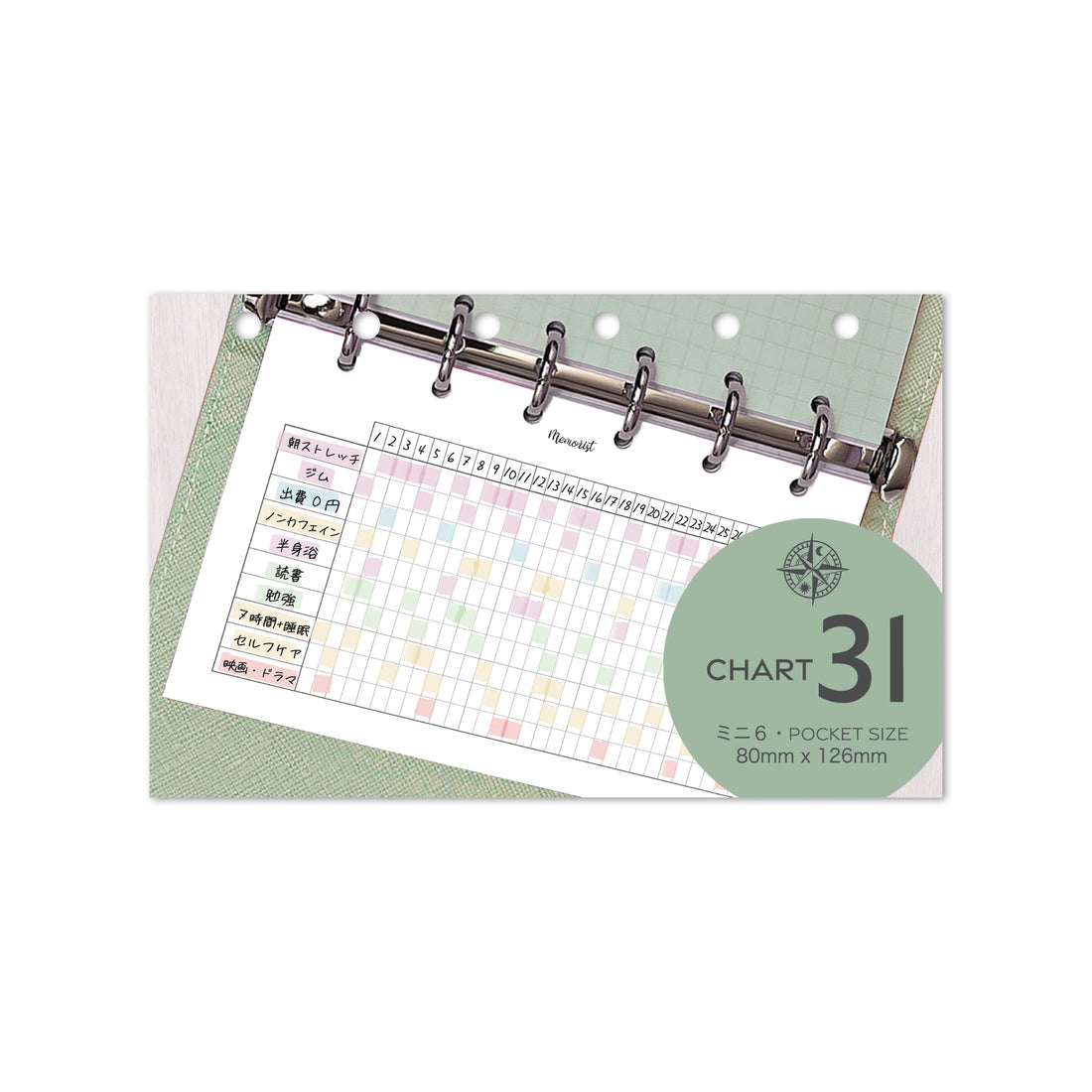 Chart 31 (Pocket Size Refill)