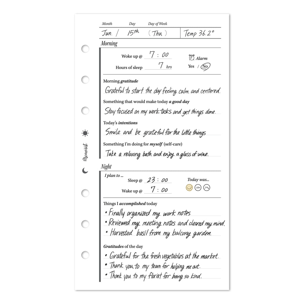 Daily Journal - English (Personal Size)