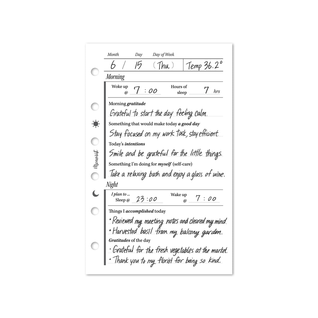 Daily Journal - English (Pocket Size)