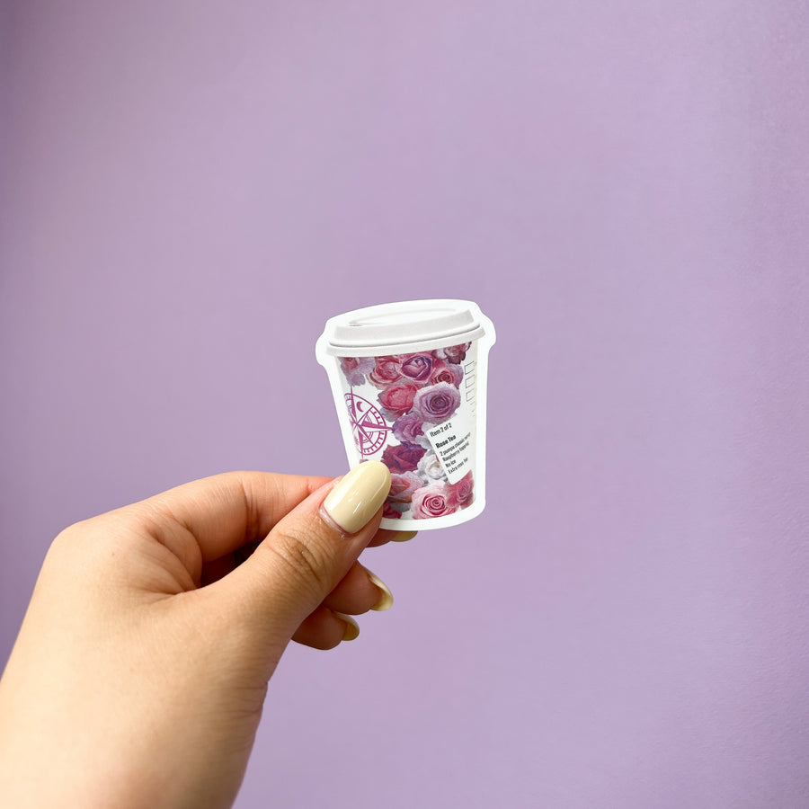 Sticker (Pink Rosé Tumbler)